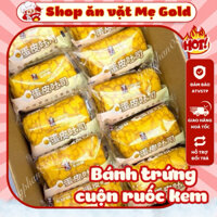 [SỈ] Thùng bánh trứng cuộn ruốc kem Calleton, bánh cuộn da trứng chà bông (2kg)