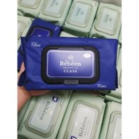 [Sỉ thùng] - Bebeen Class - Khăn giấy ướt Cao cấp Hàn Quốc - 70 tờ dày - Không mùi an toàn cho bé