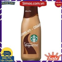 Sỉ Thùng Cafe pha sẵn Starbucks Frappuccino vị Mocha. của Mỹ mỗi chai 281ml date 12/21