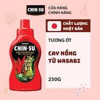 SỈ THÙNG - CHIN-SU Tương Ớt Wasabi 250g x 8 chai