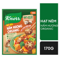 SỈ THÙNG - KNORR Hạt Nêm Nấm Hương Organic 170g