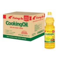 SỈ THÙNG _ Thùng 12 Chai Dầu thực vật Tường An Cooking Oil 1 lít