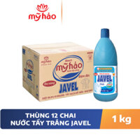 SỈ THÙNG _ THÙNG 12 CHAI Nước tẩy trắng Mỹ Hảo Javel 1kg