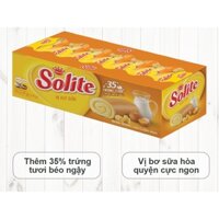SỈ THÙNG _ THÙNG 12 HỘP Bánh bông lan cuộn kem Solite hộp 360g (20 cái)