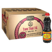 SỈ THÙNG _ Thùng 24 Chai Nước tương Tam Thái Tử Nhị Ca chai 500ml