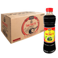 SỈ THÙNG _ Thùng 24 Chai Nước Tương Tam Thái Tử Nhất Ca 500ml