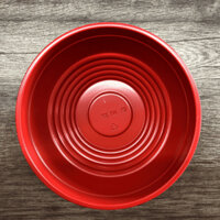 Sỉ thùng TÔ ĐỎ ĐEN, tô nhựa đỏ đen 600ml, 800ml dùng 1 lần đựng mì, phở, hủ tiếu, cháo, súp (Tô kèm nắp)