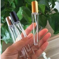 {Sỉ từ 4xxx) Combo 50 -Vỏ Chai Chiết Nước Hoa Dạng Xịt / Lăn 10ml chai cao, thủy tinh dày đẹp