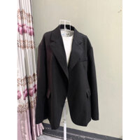 si tuyển Áo khoác blazer màu đen Unisex Nam/nư size XL 58-68kg