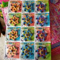 Sỉ vỉ 12 con quay spinner biến hình Robot lắp ghép