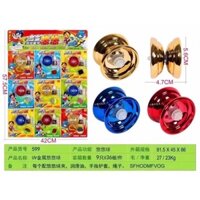 Sỉ Vỉ 9 Bộ Đồ Chơi YoYo Kèm Dầu Và Móc Treo