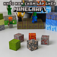 [Sỉ] Viên Nam Châm Từ Tính Minecraft, Đồ Chơi Lắp Ghép Mô Hình Sáng Tạo Tăng Tính Tư Duy - 2x2cm TS1
