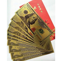 Sỉ xấp 50, 100 tờ tiên đô  kẽm mạ vàng trang trí tháp oản bánh kẹo lễ tết