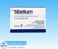 Sibelium 5mg thuốc trị đau nửa đầu hiệu quả (5 vỉ x 20 viên)