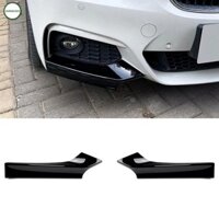 Side Spoiler Cover Direct Replacement Front Bumper Side Lip Spoiler Cover 1 Pair