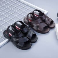 Siêu 1.000 Doanh Thu Giày Sandal Nam Mùa Hè Đi Biển Thường Ngày Phiên Bản Hàn Quốc Thoáng Khí Mềm Chống Trơn Trượt Chống Mài Mòn Đế Dày Dép Đa Năng Kép 25.2.16