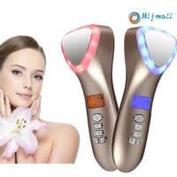 Siêu âm Cryotherapy Nóng Lạnh Búa Nâng cơ mặt Đèn LED Photon Máy mát xa mặt Chăm sóc da Máy xóa nếp nhăn
