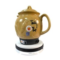 Siêu Ấm Sắc Thuốc Bắc Bằng Điện Trường Thọ Làm Bằng Gốm Bắt Tràng Nấu Thuốc Hâm Nóng Ngắt Tự Động