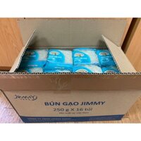 (SIÊU AN TOÀN - SIÊU TIẾT KIỆM) Bún Gạo Khô Jimmy Thùng 4kg gồm 16 túi mỗi túi 250gr - Date mới nhất