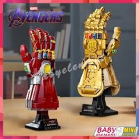 Siêu anh hùng Marvel Avengers Infinity Gauntlet / Găng tay Nano / Khối xây dựng búa của Thor