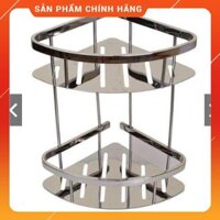 [SIÊU BỀN] KỆ GÓC 2 TẦNG INOX 304