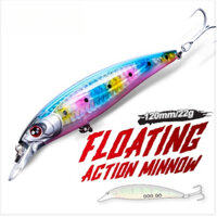 Siêu Cám Dỗ Minnow Câu Cá Biển Minnow Đúc Dài Minnow Shore Đúc Minnow Bionic Mồi Dụ Minnow 120mm / 22g Mồi Mồi Mồi Mồi Cứng Mồi Giả