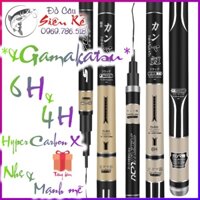 SIÊU CẦN CÂU CÁ 6H 4H câu tay, câu đơn, câu đài - Gamakatsu -  Hàng CHUẨN 4H 5H 6H 3M6 4M5 5M4 6M3 7M2