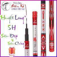SIÊU CẦN câu tay câu đơn câu đài 5H - Hyper Carbon -  Hàng CHUẨN  5H dài 3M6 4M5 5M4 6M3 7M2 3M6 - TỐT NHẤT