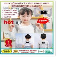 [Siêu cao cấp] Đai chống gù lưng Nhật Bản cao cấp cảm biến rung thông minh