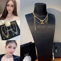 (Siêu cấp) Dây chuyền CN tua rua thả siêu hot hàng đẹp, vòng cổ choker nữ thương hiệu cao cấp