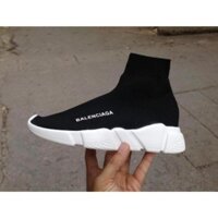 Siêu Còn hàng-  [Giày Tết] [FULL BOX] Giày Balenciaga Speed Trainer cổ cao màu đen trắng -A122 . `  ( *