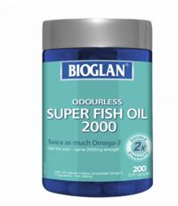 Siêu dầu cá Bioglan Fish Oil 2000mg 200 viên