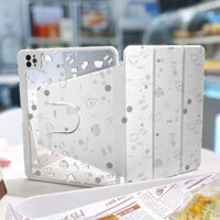Siêu dễ thương Bao đựng máy tính bảng F&X, vỏ iPad Air 6 thế hệ 10/9, iPad 10.2 với khe cắm bút, iPad Pro 11/13 2021