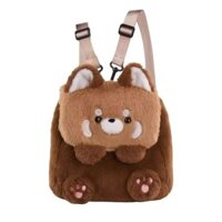 Siêu Dễ Thương Rilakkuma Phong Cách Trung Hoa Động Vật Lười Phong Cách Schoolbag Ba Lô Nhỏ Du Lịch Đi Lại Sử Dụng Kép 25.1.6