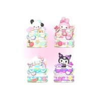 Siêu Dễ Thương Sanrio Bánh Hương Liệu Thạch Cao Búp Bê Tự Làm Tô Màu Con lắc Chợ Đêm Câu Lạc Bộ Handmade #SGWW0213#