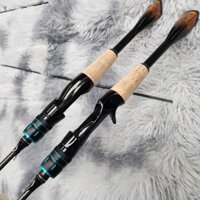 (Siêu đẹp)  Cần Lure UL Cán Bóng Chày Cam Bóng Đẹp - Golden mud carp Chất lượng