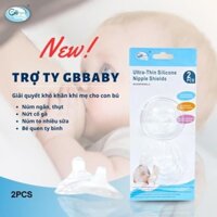 [Siêu Đẹp]  Núm trợ ti mẹ GB-Baby Hàn Quốc (Hộp 2 chiếc)