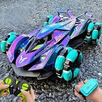 [SIÊU ĐẸP] Xe điều khiển địa hình stunt xoay 360 độ drift làm quà sinh nhật cho bé mẫu mới