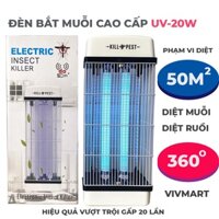 [SIÊU DIỆT MUỖI] Đèn Bắt Muỗi Diệt Côn Trùng Skill Pet 20W-UV Cao Áp Cho Nhà Hàng Gia Đình- Nhập Khẩu Châu Âu