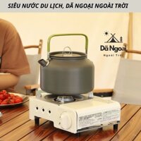 Siêu đun nước cắm trại dã ngoại hợp kim nhôm, ấm pha trà,cafe du lịch siêu nhẹ mang theo tiện lợi