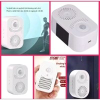 SIÊU GIÁ VỚI 1 CHUÔNG CỬA CẢM BIẾN HỒNG NGOẠI GHI ÂM GIỌNG NÓI ÂM THANH THEO Ý LẮP ĐẶT MỌI NƠI