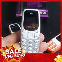 (SIÊU GIẢM GIÁ 40%)Điện thoại Nokia mini 3310 siêu nhỏ 2 sim 2 sóng,hỗ trợ blutooth,mp3,thẻ nhớ,thay đổi giọng nói - Hàn