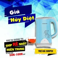 [SIÊU GIẢM GIÁ] ẤM SIÊU TỐC INOX 2 LỚP SHD1385G