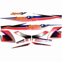 [SIÊU GIẢM GIÁ] Bộ tem xe JUPITER V màu xanh đỏ G40-9254