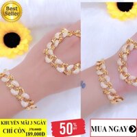 [SIÊU GIẢM GIÁ] Lắc tay nữ mạ vàng 18k Gadoshop VL01101922 - đeo đi làm công sở cực đẹp