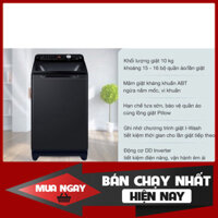 siêu giảm giá _  Máy giặt Aqua Inverter 10 KG AQW-DR101GT BK  _ miễn phí lắp đặt