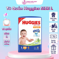 [SIÊU GÓI LỚN] Bỉm Tã Quần Huggies Tràm Trà Skincare Cải Tiến Mới L104 / L68 / L36 Cho Bé 9kg-14kg - Thanh Ngân Stoer