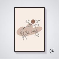 SIÊU HẤP DẪN - Tranh trang trí noel phòng ngủ pastel khuyến mãi đinh 3 chân