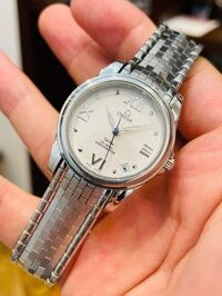 [SIÊU HIẾM] Đồng hồ NỮ Omega Deville Co-Axial Power Reserve 2500 dây vảy rồng, 32Mm( Nữ)