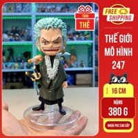(Siêu hiếm) Mô hình Zoro chibi siêu cute cao 16cm